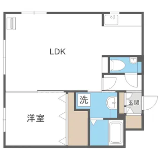 プレステージ知事公館【3階】の間取り