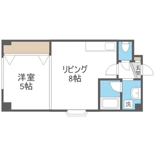 ソレイユ【405号室】の間取り
