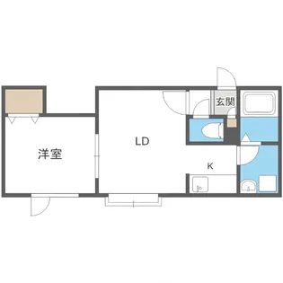 レイクサイド34【103号室】の間取り