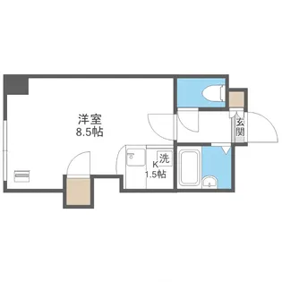 和光ヴィラコート【4階】の間取り