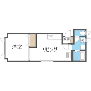 ドリームラッシュI【205号室】の間取り