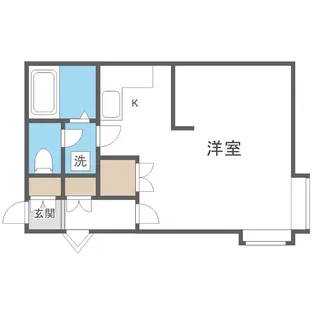 ノースシティ東札幌【7号室】の間取り