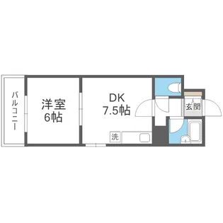 メゾン24【210号室】の間取り