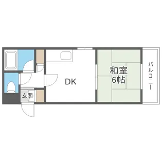 メゾン24【311号室】の間取り