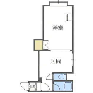 メゾンドシャルム【4階】の間取り