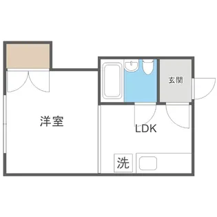 リバーサイド菊水【408号室】の間取り