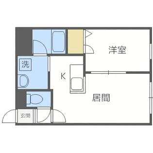 グランディール45【1階】の間取り