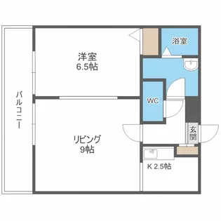 Lennon Terraza6-3【1007号室】の間取り