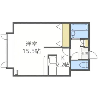 グランデール21【308号室】の間取り