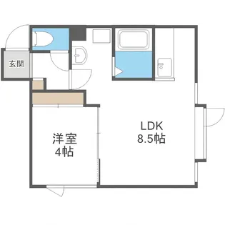 ARDEN【1階】の間取り