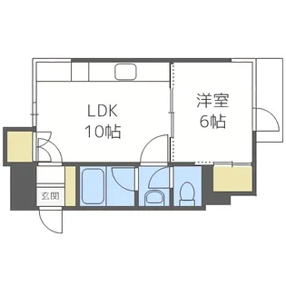 ヴィラプリンス【1階】の間取り