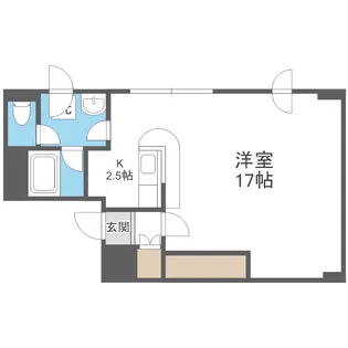 ドミローレル平岸【201号室】の間取り