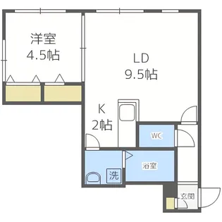 COCO・MOPII【3階】の間取り