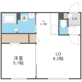Prograce S19【1階】の間取り