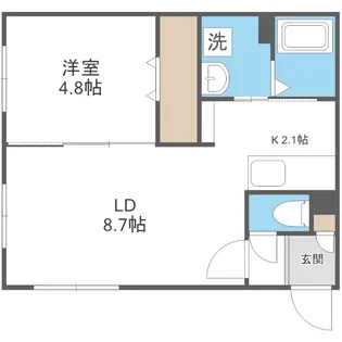 Prograce S19【1階】の間取り