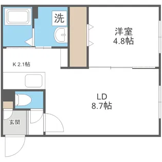 Prograce S19【1階】の間取り