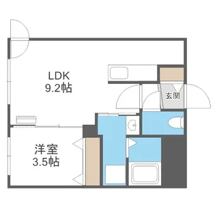 ONE-soen(ワン-ソウエン)【1階】の間取り