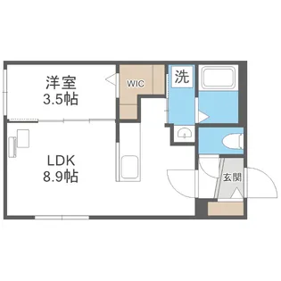 ONE-soen(ワン-ソウエン)【3階】の間取り
