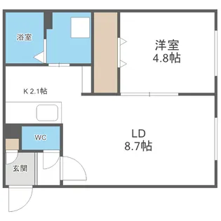 Prograce S19【2階】の間取り