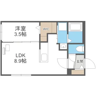 ONE-soen(ワン-ソウエン)【4階】の間取り