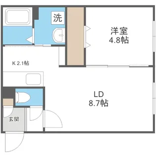 Prograce S19【4階】の間取り