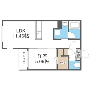 MCdIARMID(マクダミド)【408号室】の間取り