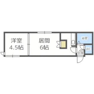 ローヤルハイツ本郷通6【305号室】の間取り