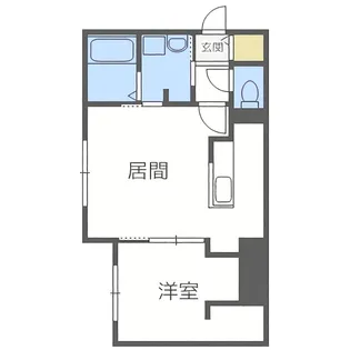 ラヴェーラ裏参道【2階】の間取り