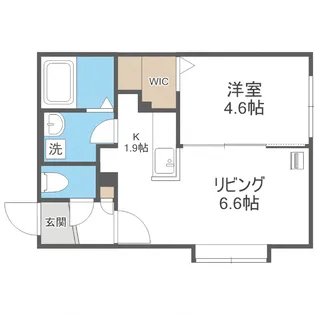 CROWN LEO(クラウンレオ)【1階】の間取り