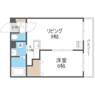 リアン213【402号室】の間取り
