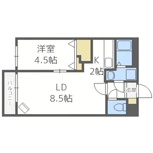 ステラひばりが丘【2階】の間取り