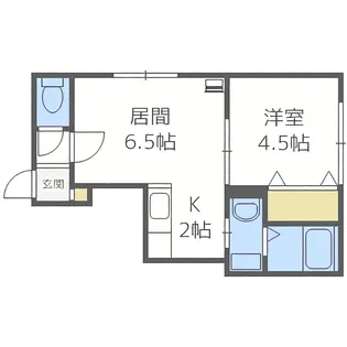 パークヒルズ中島公園【3階】の間取り