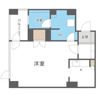 プライムメゾン鴨々川【3階】の間取り