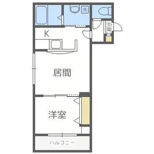 Luna26(ルナ26)【403号室】の間取り