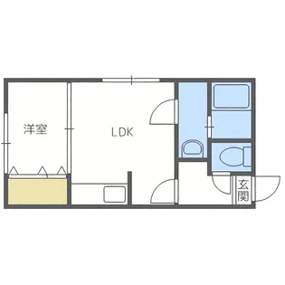 グランメール光【3階】の間取り