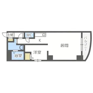 プルミエール札幌【3階】の間取り