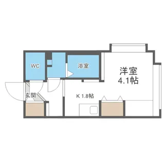 ピュア東彩館 VI【5階】の間取り