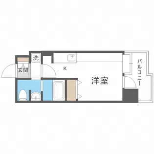 ラヴィータ410【901号室】の間取り