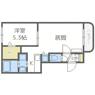 グランメール本郷公園【4階】の間取り