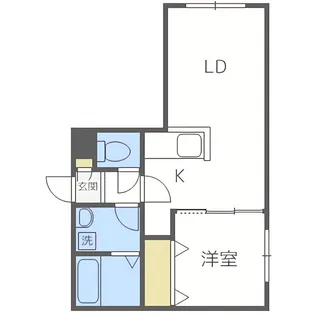 アーバン福住駅前【4階】の間取り