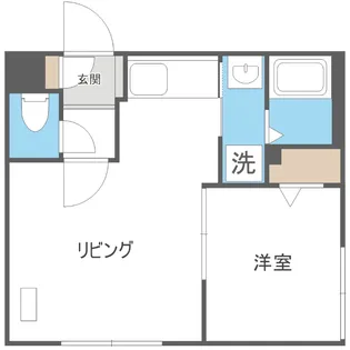 フェーラシュヴァル南円山【2階】の間取り