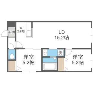 プルミエール山鼻南【5階】の間取り