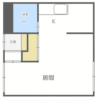 アサヒコートハウス【2階】の間取り