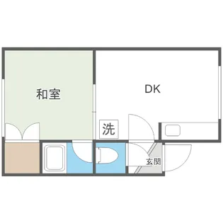 コーポヨシダB【103号室】の間取り