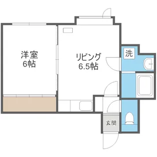 シンフォニックガーデン東札幌【102号室】の間取り
