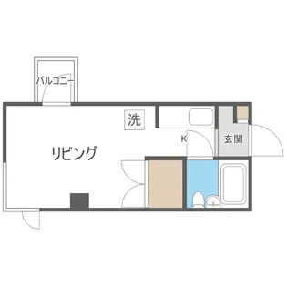 タイム15【301号室】の間取り