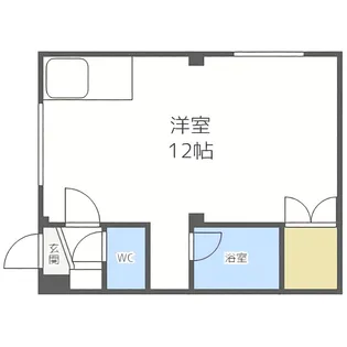 ハーベスト518【402号室】の間取り