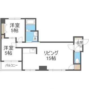 フェイス【4階】の間取り