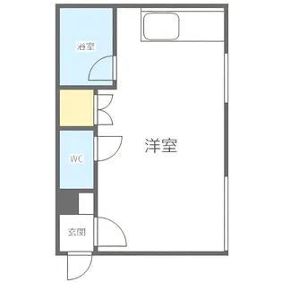 メイプルタウン【203号室】の間取り