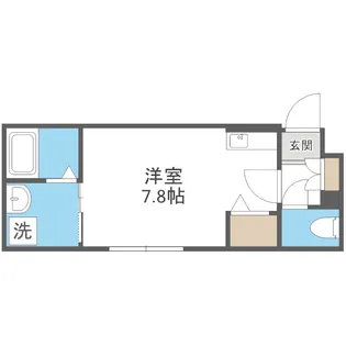 coffret(コフレ)東札幌23【3階】の間取り